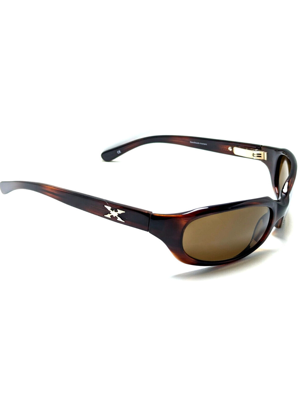 XRAY Punx Casual Brown Lens Tortoiseshell Oval Wrap Women's Fashion Sunglasses